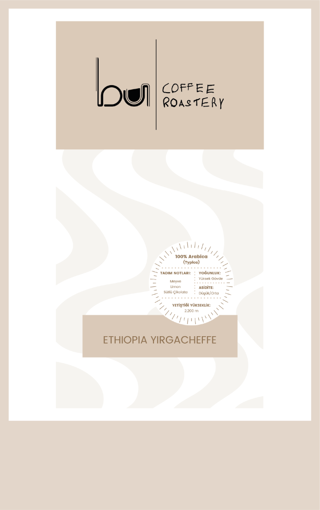 Ethiopia Yırgacheffe-Etiket