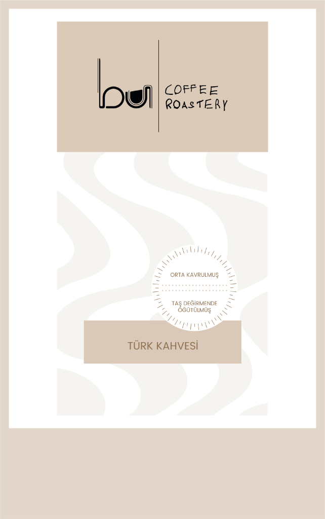 Türk Kahvesi-Etiket
